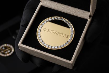 Carcoverstyle Diamond Coin – Linen Box